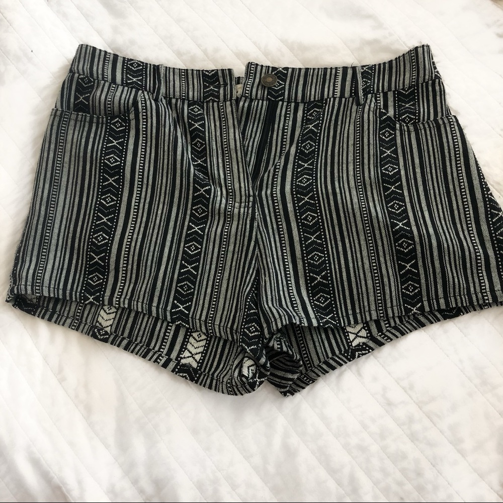 Tribal Patterned Shorts